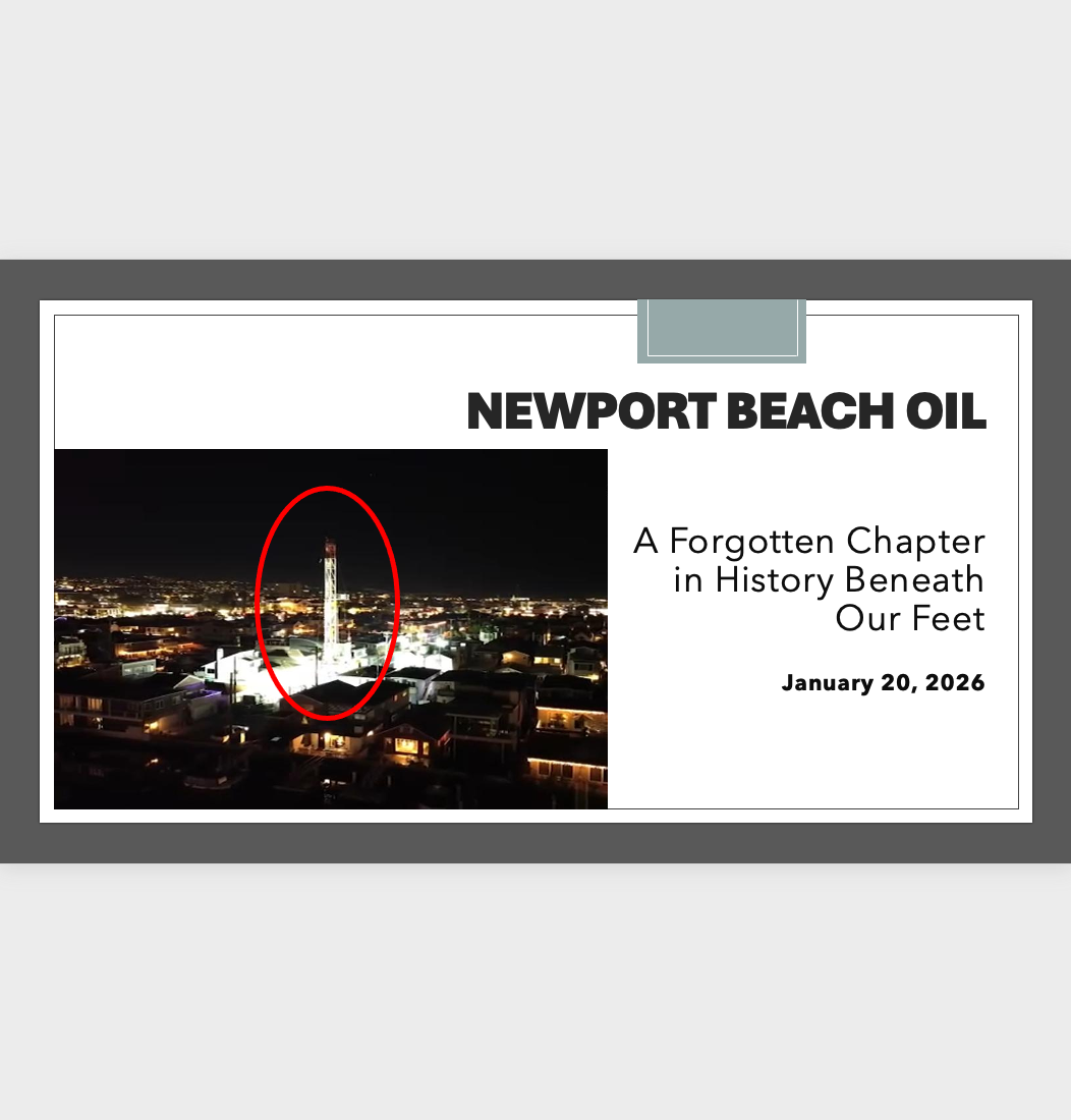 NEWPORT BEACH OIL