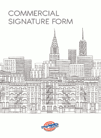 Commercial Signature Form