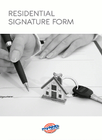 Residential Signature Form